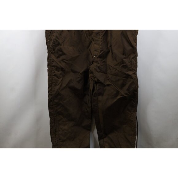 Vintage 80s 90s Dan's Hunting Gear Mens 44x28 Handmade Briar Proof Overalls USA - Picture 4 of 16